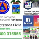 La Protezione Civile del Libero Consorzio Comunale di Agrigento attiva due canali social ed il numero verde