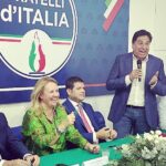 Taglio del nastro dei nuovi locali del partito di Fratelli d’Italia ad Agrigento