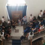 Gli studenti delle prime classi dell’Istituto Tecnico “Sciascia” di Agrigento in visita al Palazzo della Provincia ed al Giardino Botanico