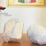 Canicattì, arrestate due persone in possesso di un ingente quantitativo di cocaina dopo un rocambolesco inseguimento