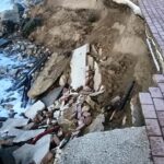 San Leone, crolla parte della pista ciclabile: l’erosione costiera “divora” tutto – VIDEO