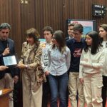 Cerimonia di premiazione alla Sala Zeus del PalaCongressi per gli studenti delle scuole superiori che hanno partecipato al concorso sul tema dell’acqua