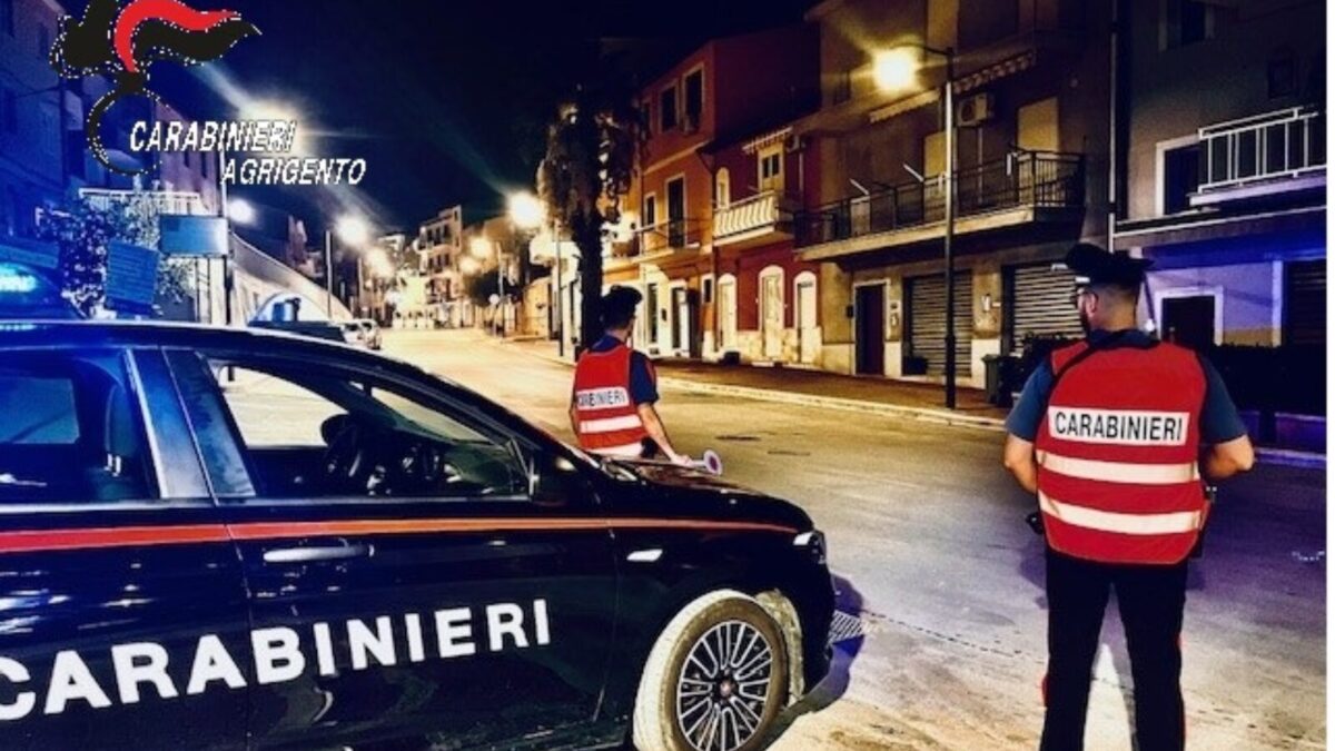 Canicattì, arrestato latitante durante un servizio straordinario di controllo del territorio