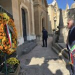 Agrigento, giorno dei morti: deposta corona di fiori al Monumento dei Caduti