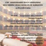Agrigento, l’Ordine degli Avvocati compie 150 anni: venerdì cerimonia al Teatro Pirandello