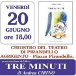 Agrigento, si presenta il nuovo libero di Andrea Cirino “Tre minuti”