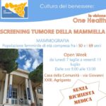 Open week per la prevenzione del tumore alla mammella. Settimana di esami gratuiti dal 7 all’11 luglio alla Casa della Comunità di Agrigento