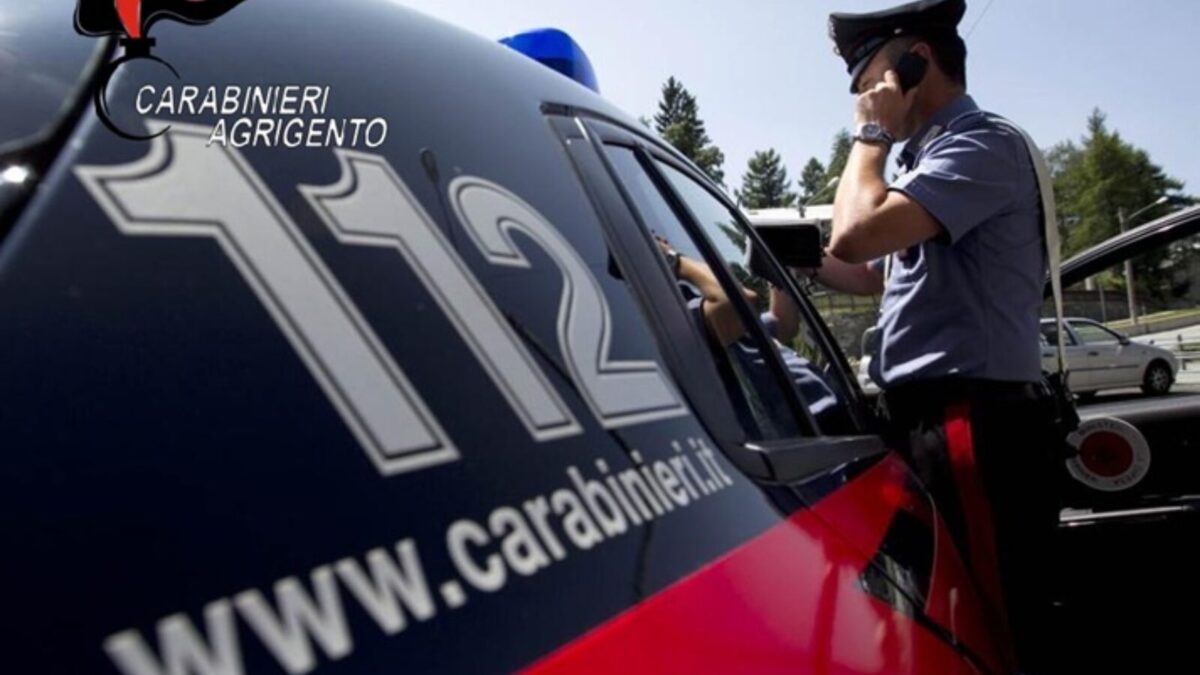 Proseguono i controlli straordinari dei Carabinieri nel centro storico di Agrigento: segnalazioni per uso di stupefacenti