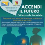 Lotta ai tumori, l’ASP di Agrigento lancia l’iniziativa “Tripla Prevenzione Oncologica stabile”