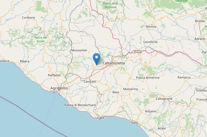 Scossa di terremoto di magnitudo 3.4 a Serradifalco: avvertita anche nell’agrigentino, nessun danno