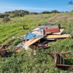 Agrigento, rifiuti ingombranti nella riserva di Punta Bianca – VIDEO