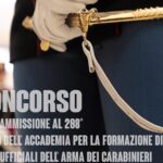 Al via le procedure per la selezione e l’arruolamento di 65 Allievi Ufficiali dell’Arma dei Carabinieri