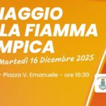 La Fiamma Olimpica e Paralimpica infiamma la città Capitale italiana della Cultura 2025