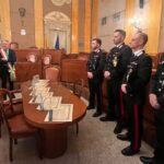 Comune di Agrigento, conferite sei “Benemerenze al Merito Civile” all’Arma dei Carabinieri di Agrigento nell’ambito dell’operazione “Piazza Pulita”