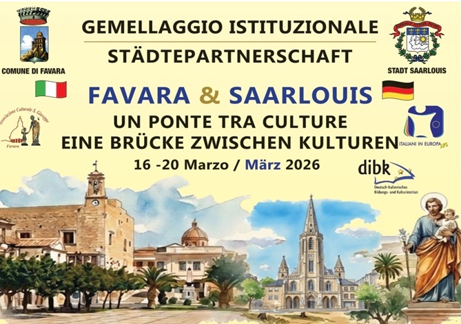 Grande successo a Favara per il gemellaggio con la città tedesca di Saarlouis