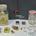 Naro, sorpreso dai Carabinieri con oltre 240 grammi di droga: denunciato 27enne