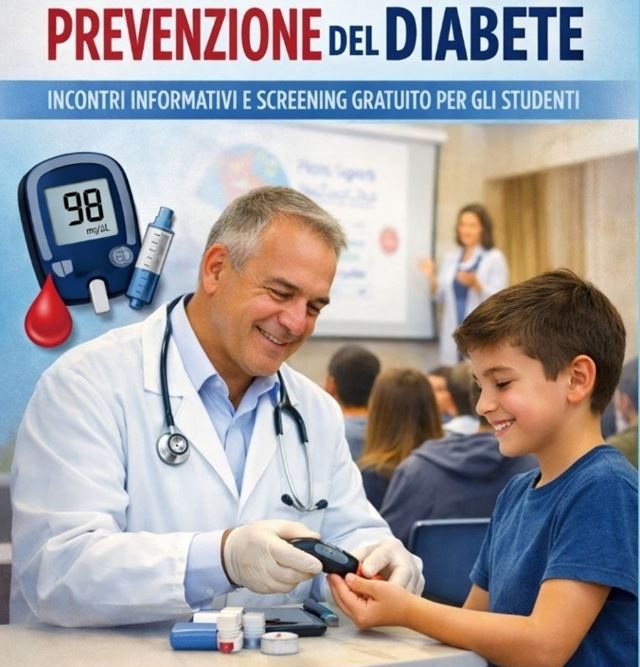 Screening sul diabete all’Istituto “Brancati” di Favara: grande partecipazione di studenti e docenti