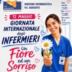 “Un fiore ed un sorriso”: all’ospedale di Agrigento la Giornata degli Infermieri diventa un gesto di vicinanza ai pazienti