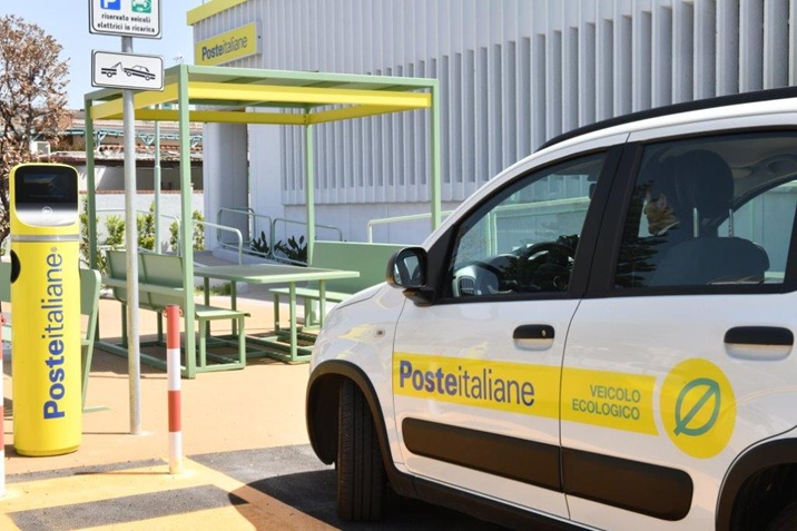 Poste Italiane: mobilità sostenibile, 10 colonnine di ricarica attive nell’Agrigentino