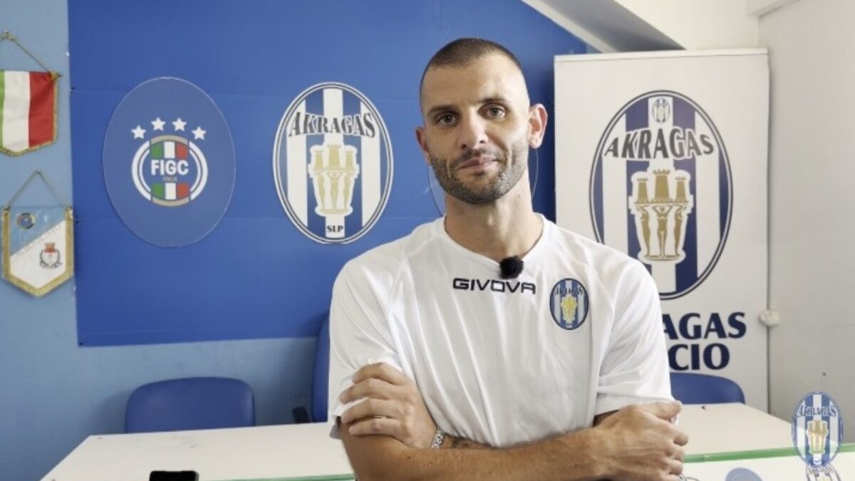 Cipolla: «Credo nel progetto Akragas. Non vediamo l’ora di tornare all’Esseneto»