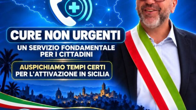 Sanità territoriale, il Sindaco di Palma di Montechiaro Castellino rilancia il 116117: «In Sicilia serve una risposta più vicina ai cittadini»