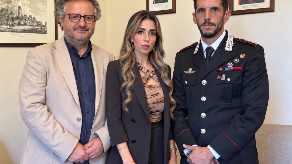 Agrigento, i vertici di AICA accolti dal nuovo Comandante provinciale dei Carabinieri Colonnello Federico Palmieri