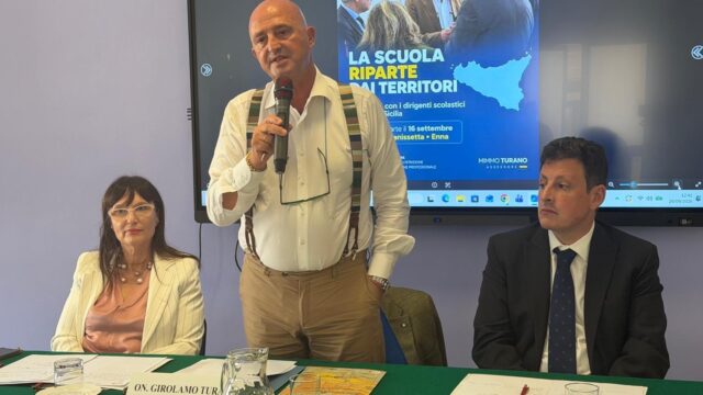Inaugurazione anno scolastico, Turano incontra i presidi a Favara, giovedì ultima tappa a Brolo