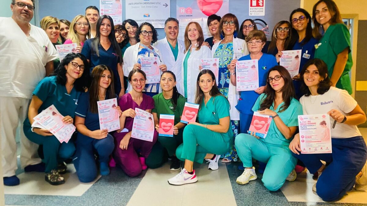 Open day “Il cuore delle mamme”: prevenzione cardiovascolare e lavoro interdisciplinare per una gravidanza più sicura
