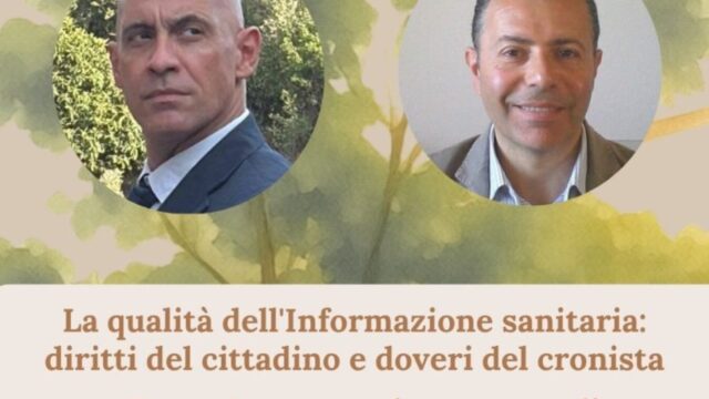 Informazione sanitaria e responsabilità del cronista: ad Agrigento nuovo appuntamento del Circolo della Stampa