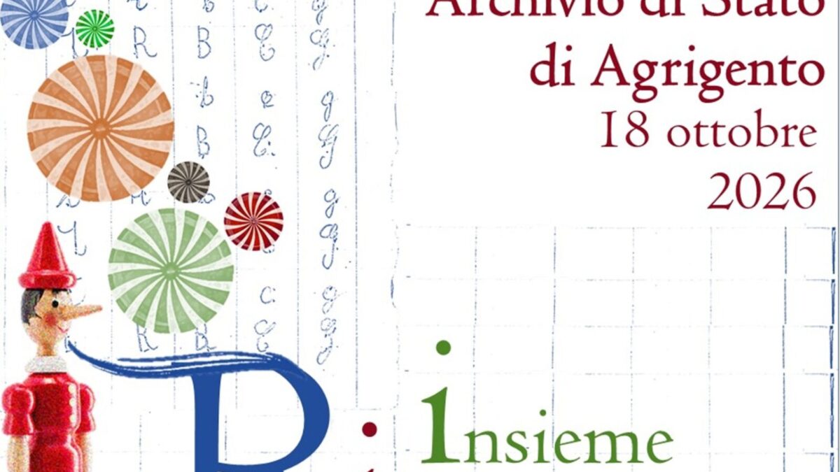 Archivio di Stato di Agrigento: tutto pronto per la mostra “Insieme. Ritrovarsi in archivio”