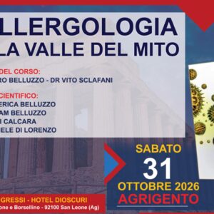 Allergologia, ad Agrigento specialisti a confronto sulle nuove frontiere della diagnosi e della terapia