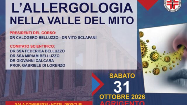 Allergologia, ad Agrigento specialisti a confronto sulle nuove frontiere della diagnosi e della terapia