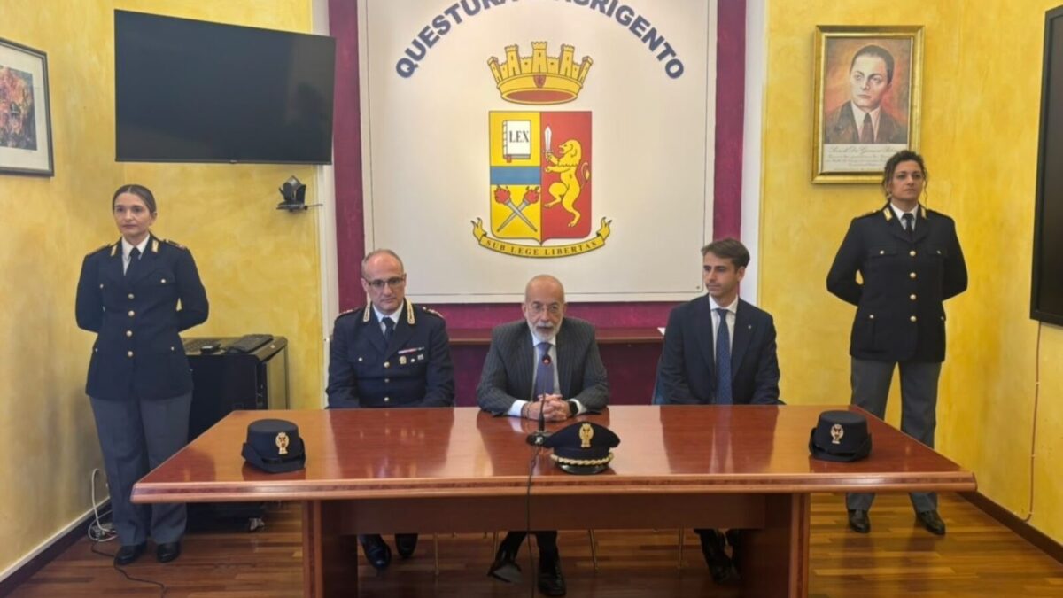 Questura di Agrigento, insediato il nuovo dirigente della Divisione Anticrimine