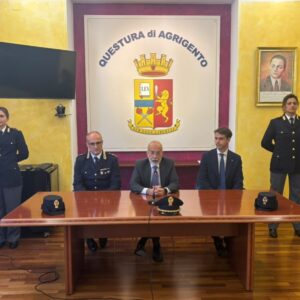 Questura di Agrigento, insediato il nuovo dirigente della Divisione Anticrimine