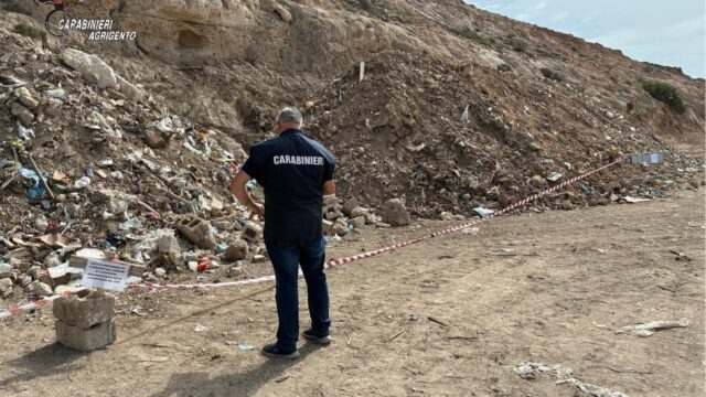 Lampedusa, controlli ambientali dei Carabinieri: 7 persone denunciate e sequestrati circa 400 metri cubi di rifiuti
