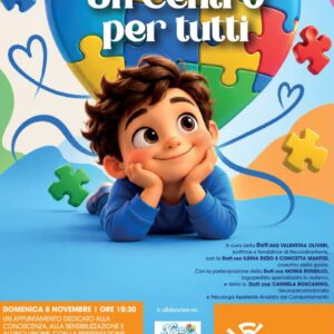 Agrigento, “Un Centro per tutti”: un momento dedicato all’autismo e alle neurodivergenze